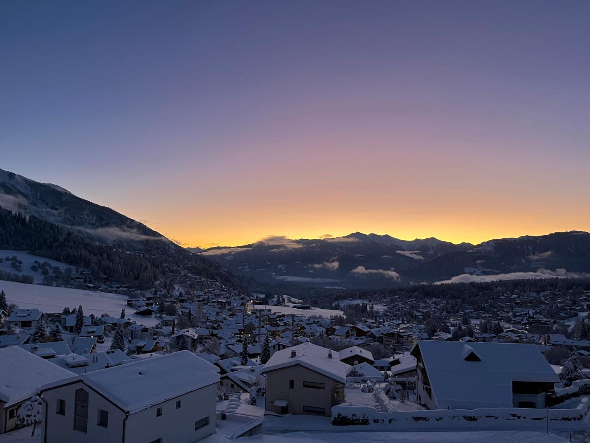 Appartamento Mit Privater Sauna Und Direktem Zugang Zur Skipiste Flims